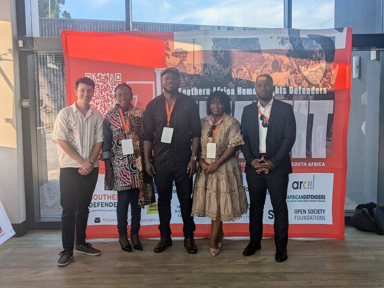 Delegation at Regional Human Rights Summit